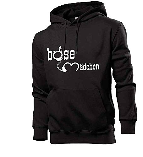 Generisch Böse Mädchen in Handschellen Männer Hoodie Sweatshirt Schwarz M von shirt84