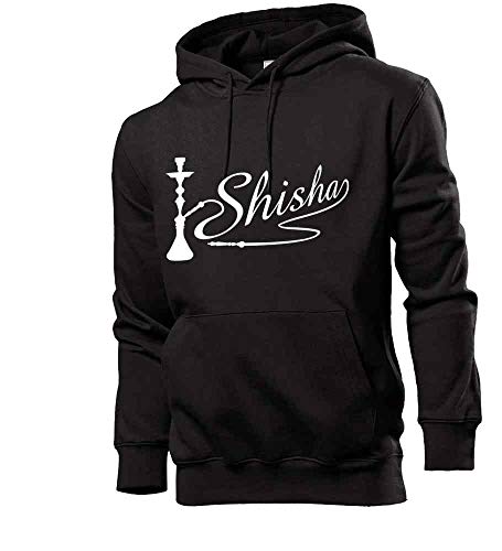 Generisch Shisha Wasserpfeife Männer Hoodie Sweatshirt Schwarz XXL von shirt84