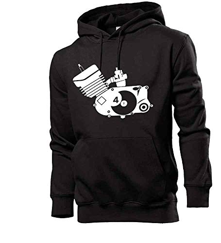 Generisch Simson Motor Männer Hoodie Sweatshirt Schwarz M von shirt84