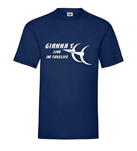 Gianna S im Freelife Männer T-Shirt Navy XXL Gianna S im Freelife Männer T-Shirt Navy XXL von shirt84