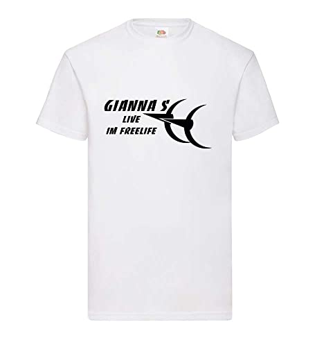 Gianna S im Freelife Männer T-Shirt Weiß XXL Gianna S im Freelife Männer T-Shirt Weiß XXL von shirt84