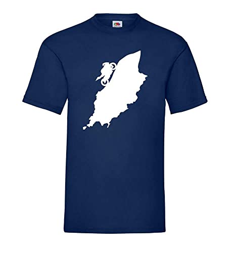 Isle of Man Männer T-Shirt Navy S von shirt84