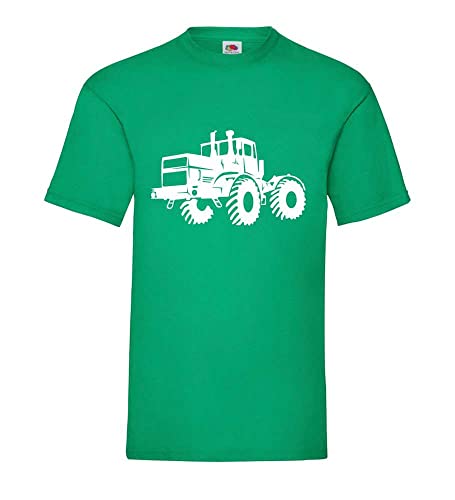 K700 Traktor Männer T-Shirt Grün M von shirt84