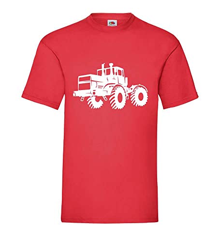 K700 Traktor Männer T-Shirt Rot XXL von shirt84