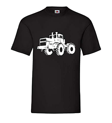 K700 Traktor Männer T-Shirt Schwarz L von shirt84