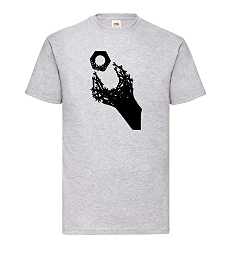 Maulschlüssel und Mutter Männer T-Shirt Grau M von shirt84