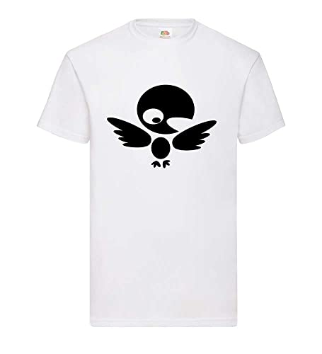 Papagei Vogel Männer T-Shirt Weiß XL von shirt84