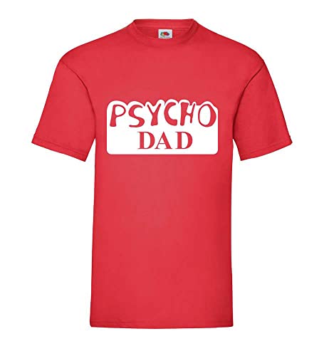 Psycho Dad Al Bundy Männer T-Shirt Rot XL von shirt84