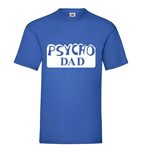 Psycho Dad Al Bundy Männer T-Shirt Royal Blau L von shirt84