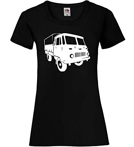 Robur LO Frauen Lady-Fit T-Shirt Schwarz XS von shirt84