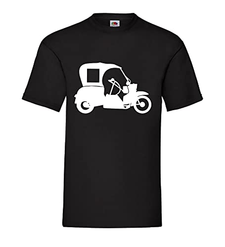 Simson Duo Männer T-Shirt Schwarz XL von shirt84