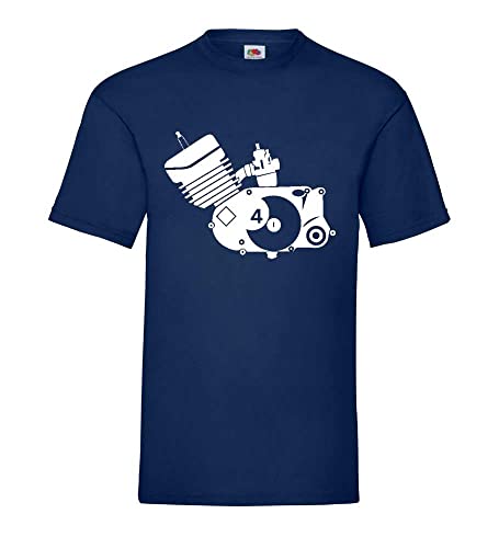 Simson Motor Männer T-Shirt Navy L Simson Motor Männer T-Shirt Navy L von shirt84