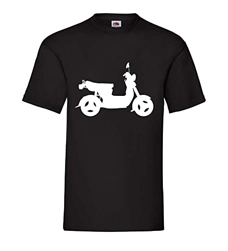 Simson Roller Männer T-Shirt Schwarz XXL von shirt84