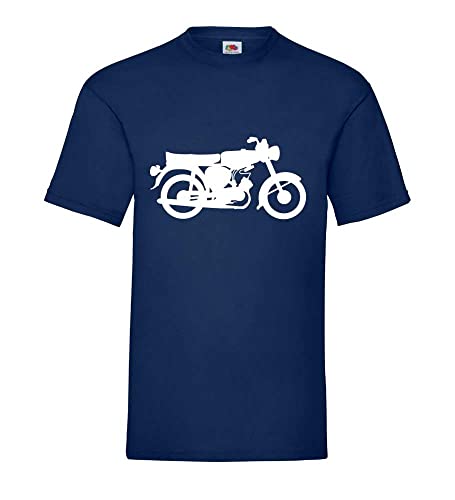 Simson S50 Suhl Männer T-Shirt Navy S von shirt84