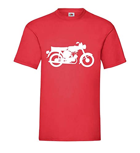 Simson S50 Suhl Männer T-Shirt Rot S von shirt84