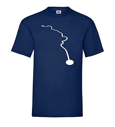 Streif Kitzbühel 3D Männer T-Shirt Navy XXL von shirt84