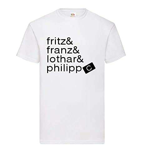 Weltmeister Kapitäne Capitano Männer T-Shirt Weiß L von shirt84