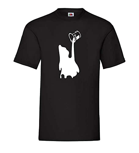 auslaufender Eimer Männer T-Shirt Schwarz XL von shirt84