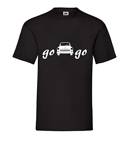 go Trabi go Männer T-Shirt Schwarz XL von shirt84