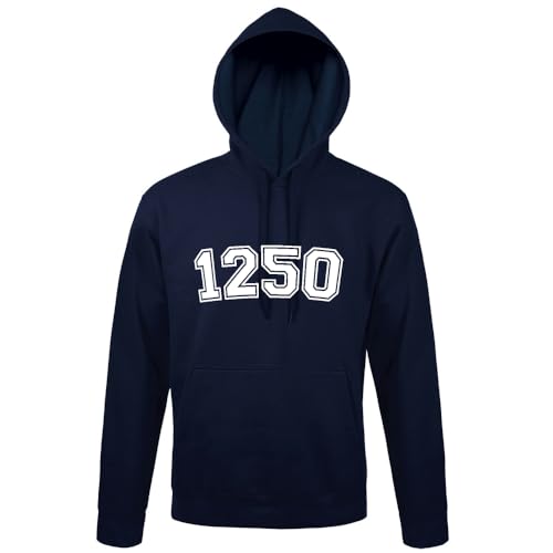 shirt84 1250 Männer Kapuzen Hoodie Navy XL von shirt84