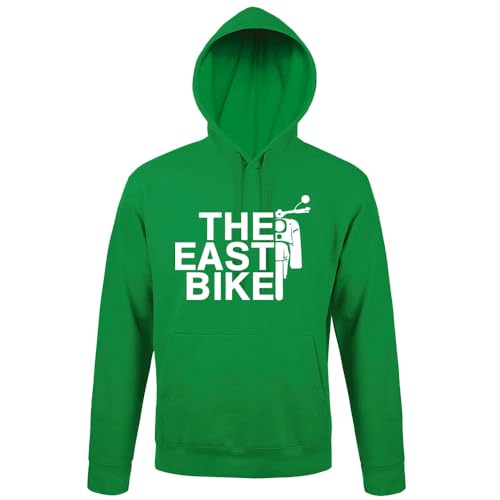 shirt84 The East Bike Simson Schwalbe Männer Kapuzen Hoodie Grün M von shirt84