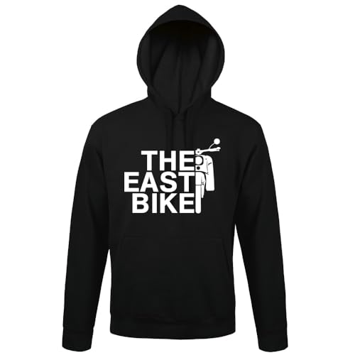 shirt84 The East Bike Simson Schwalbe Männer Kapuzen Hoodie Schwarz XXL von shirt84