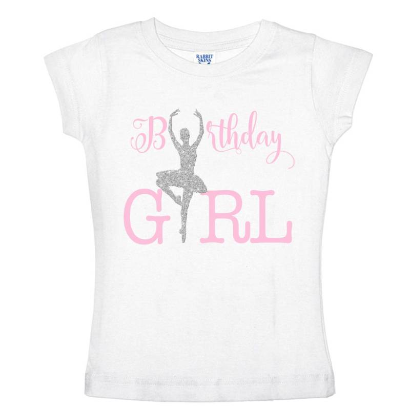 Geburtstagsmädchen Ballerina Shirt von shirtsbynany