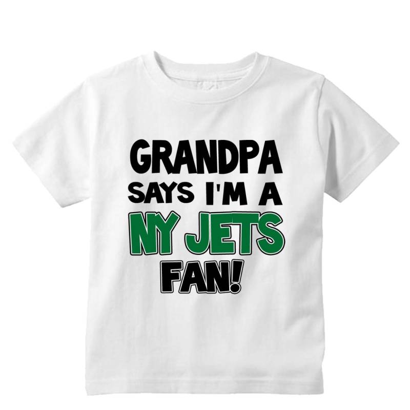 Opa Sagt Ich Bin Ein Jets Fan Kinder Shirt von shirtsbynany