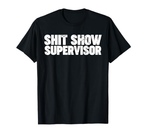 shit show tees - Herren - Unisex-Erwachsene - Humorliebhaber, Casual-Fans - Kurzarm - T-Shirt - Schwarz - S shit show tees - Herren - Unisex-Erwachsene - Humorliebhaber, Casual-Fans - Kurzarm - T-Shirt - Schwarz - S von shit show tees
