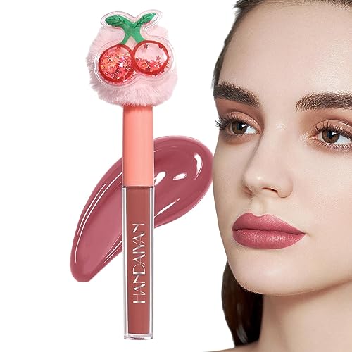 Samtmatte Lippenglasur,2 ml Antihaft-Cup-Lippenstift-Lippenfleck - Professionelle hochpigmentierte Farblippenstifte, langlebige Schönheitskosmetik-Lippenstifte für Frauen, Geburtstagsgeschenke Shizuku von shizuku