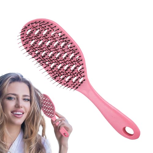 Hair Brush Men, Paddle Comb with Scalp Massaging Function, Cleaning Styling Tool, Ergonomic Handle, Excellent for Daily Use, Travel, College, Hotel, and Dorm Room von shjxi