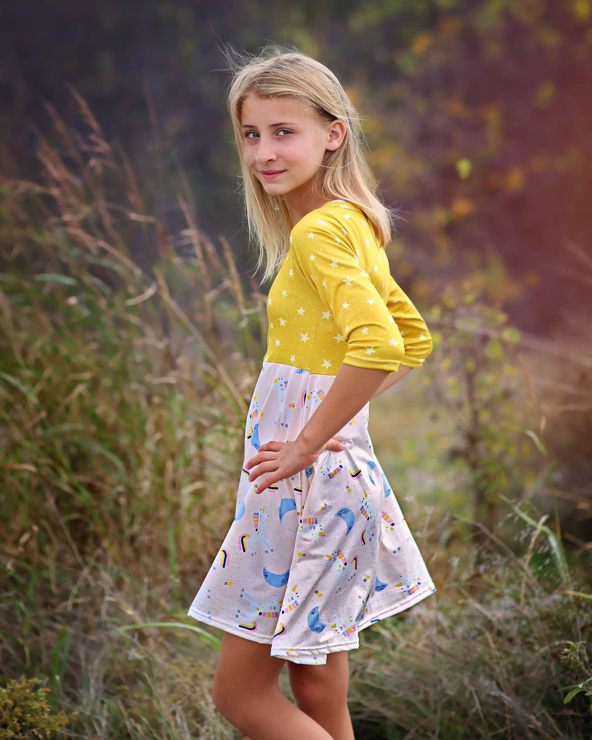 A-Linien Kleid - Mädchenkleid Twirly Geburtstagskleid Party Rosa Und Orange Tiger Zurück Zu Schulkleid Mädchen Geschenk von shopWhitneyElizabeth