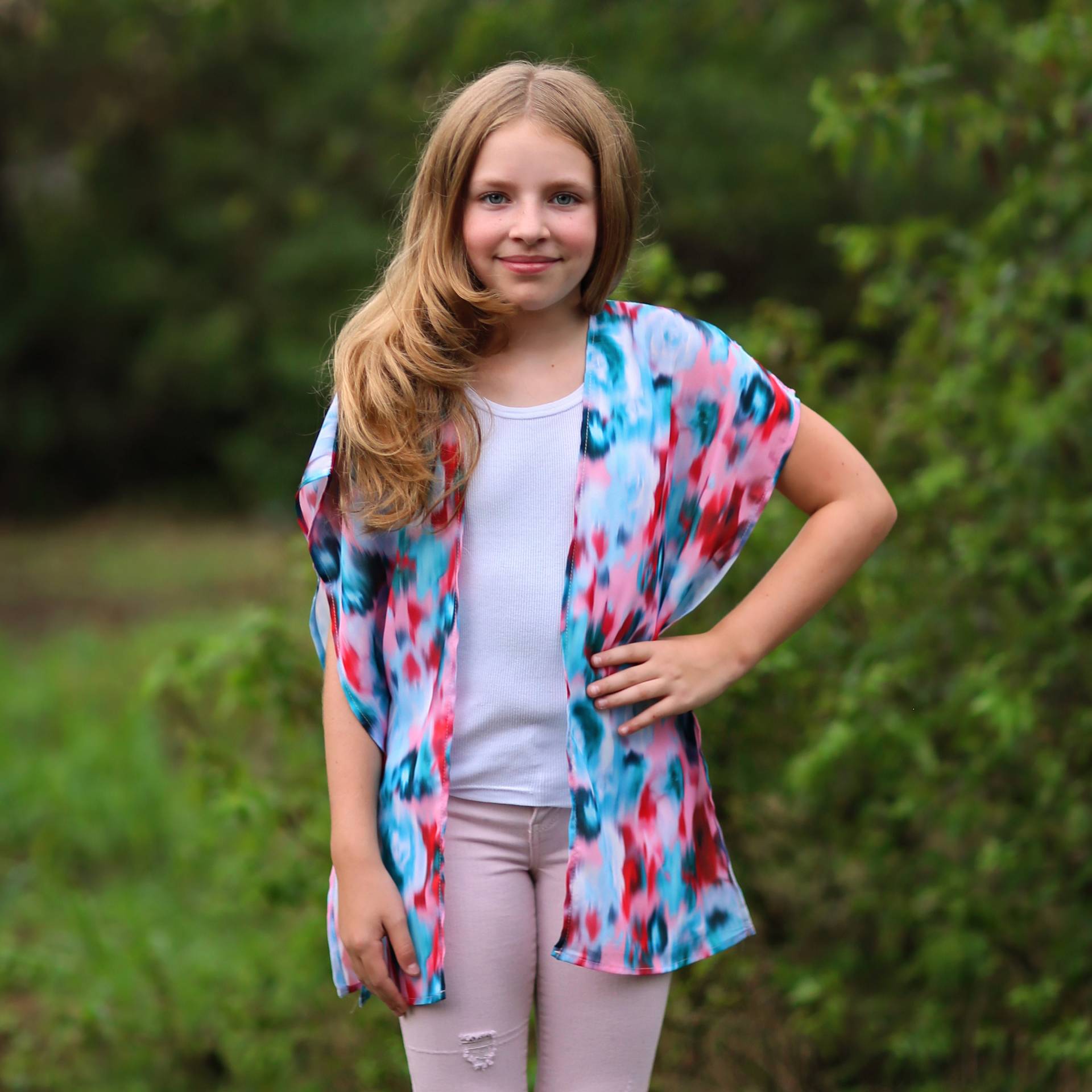 Boho Mom & Me Floral Kimono Roben - Passende Cardigans Für Lounge & Beach Cover Ups, Perfektes Geschenk Zum Muttertag von shopWhitneyElizabeth