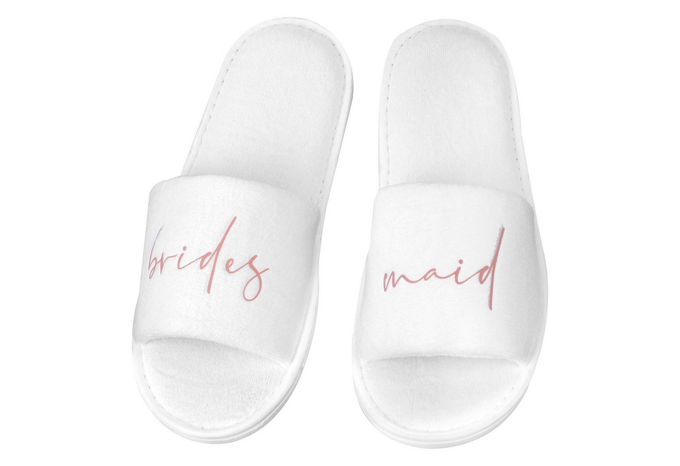 shopandmarry bridesmaid Pantoffeln für den Hochzeitsmorgen, JGA Pantoffel shopandmarry bridesmaid Pantoffeln für den Hochzeitsmorgen, JGA Pantoffel von shopandmarry