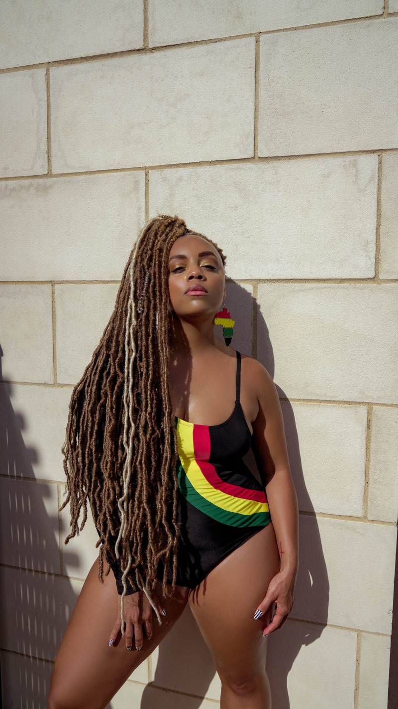 Rasta Einteiler Badeanzug, Set, Festival Plus Size Bodysuit Rasta Einteiler Badeanzug, Set, Festival Plus Size Bodysuit von shopdverano