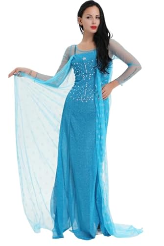 shoperama Damen Kostüm Eiskönigin Frozen ELSA - Modell 2, Größe:S von shoperama