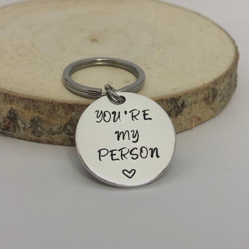 Du Bist Meine Person Schlüsselanhänger Grey's Anatomy Inspiriert Freundschaft Geschenk von shopgiselledesigns