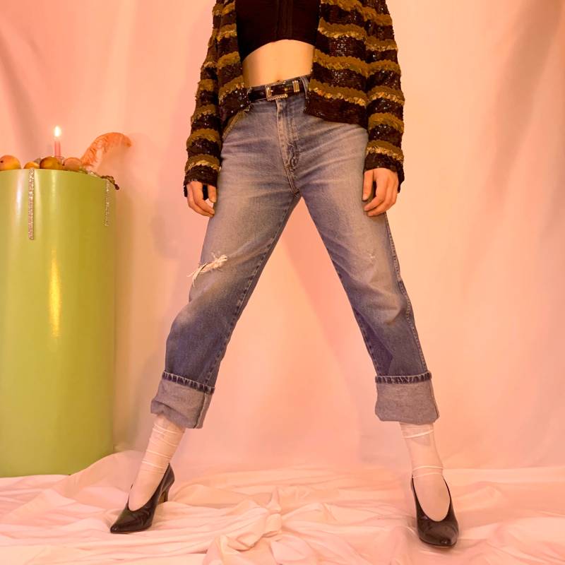 Distresses Verblasst & Holey Wrangler Es von shopjournal