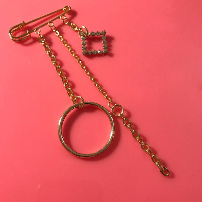 Kette Strass O-Ring-Stift Kette Strass O-Ring-Stift von shopjournal