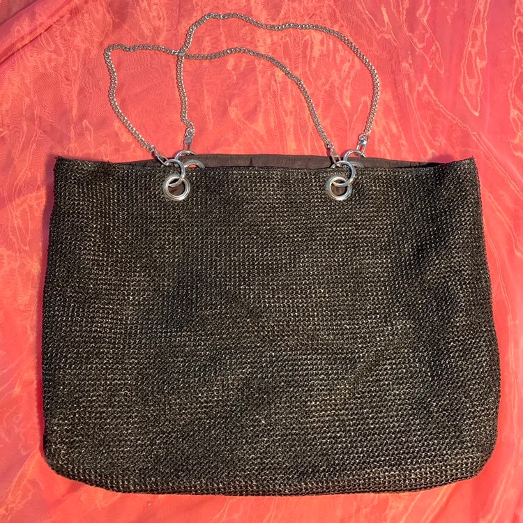 xl Geflochtene Stroh Öse + Tragekette von shopjournal