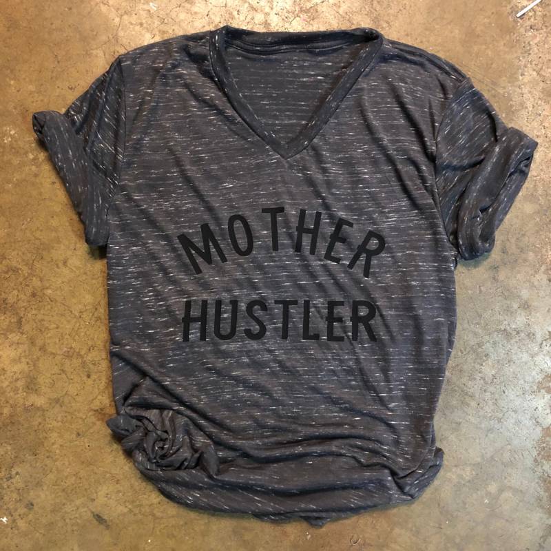 Mutter Hustler, Müde Mutter, Süßes Muttershirt, Grafik-T-Shirt, Mama, Arbeit Sahm von shopkrissydonohue