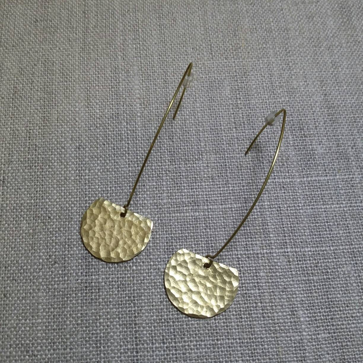 Aurelia Messing Ohrringe/Baumeln Boho Chic Minimalistisch Geometrisch Aurelia Messing Ohrringe/Baumeln Boho Chic Minimalistisch Geometrisch von shopmaj