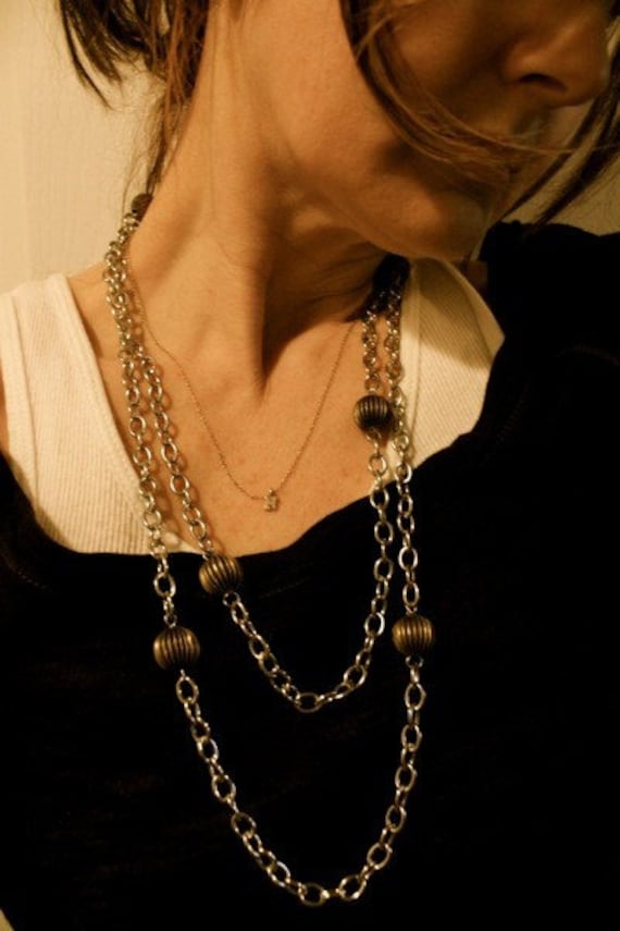 Metall-Mix Lang Vielseitige Kette von shopnikkicummings