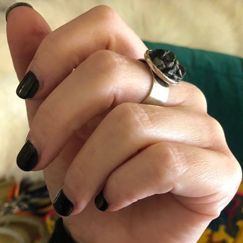 Obsidian Cluster von shopnikkicummings