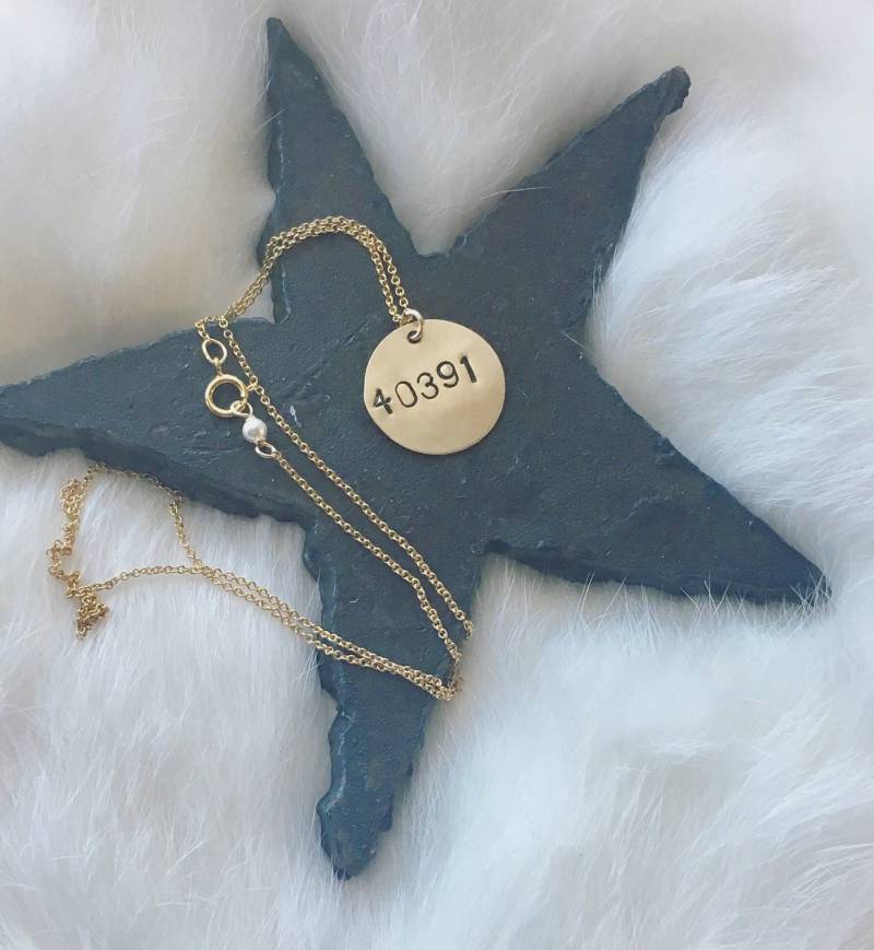 Postleitzahl Halskette von shopnikkicummings