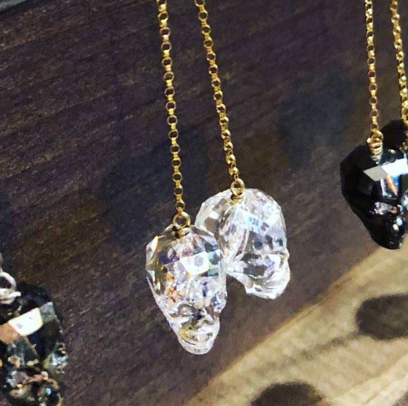Swarovski Kristall Skullys von shopnikkicummings