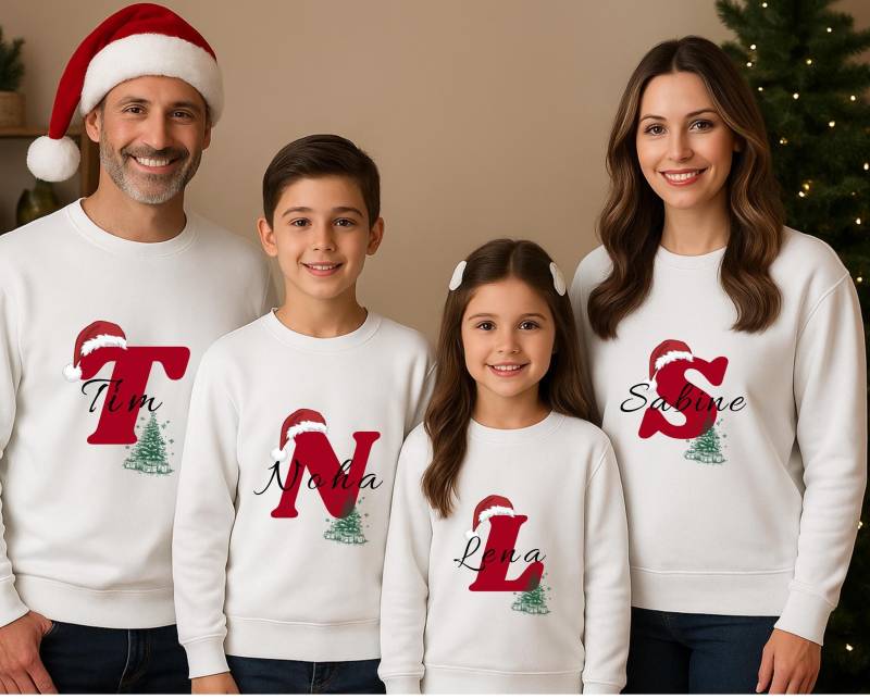 Personalisierte Weihnachts Pullover Familie | Schneemann Family Sweater |Matching Christmas Mama Papa Kinder, Weihnachtspulli Herren Personalisierte Weihnachts Pullover Familie | Schneemann Family Sweater |Matching Christmas Mama Papa Kinder, Weihnachtspulli Herren von shopparadiss