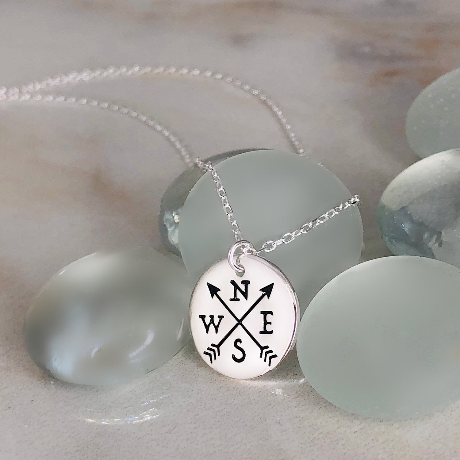 Kompass Halskette Verloren Ohne Dich Inspirierend Schmuck Geschenk Sterling Silber Beste Freunde Bff Mutter Lehrer Führer Danke von shopshinelife