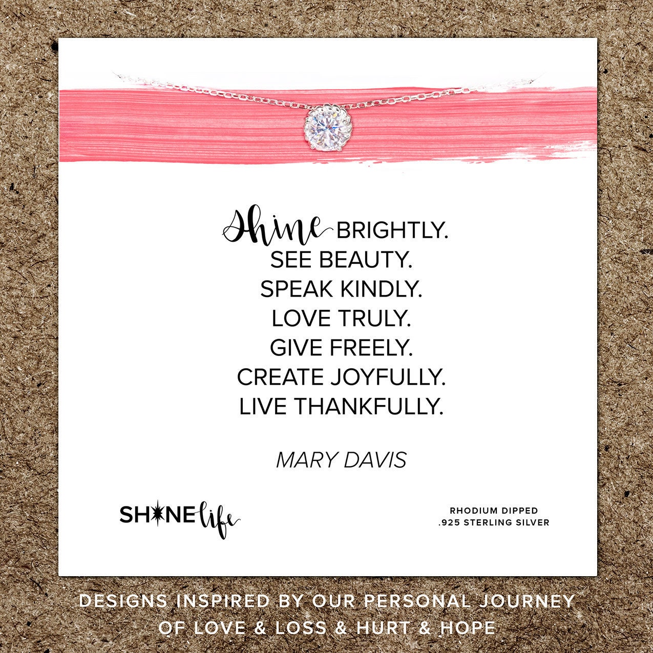 Vintage Wunderkerzen-Halskette Vintage-Inspirierter Zierlicher Schmuck Für Jeden Tag Worte Der Weisheit Inspirierendes Geschenk Abschluss Lehrer von shopshinelife