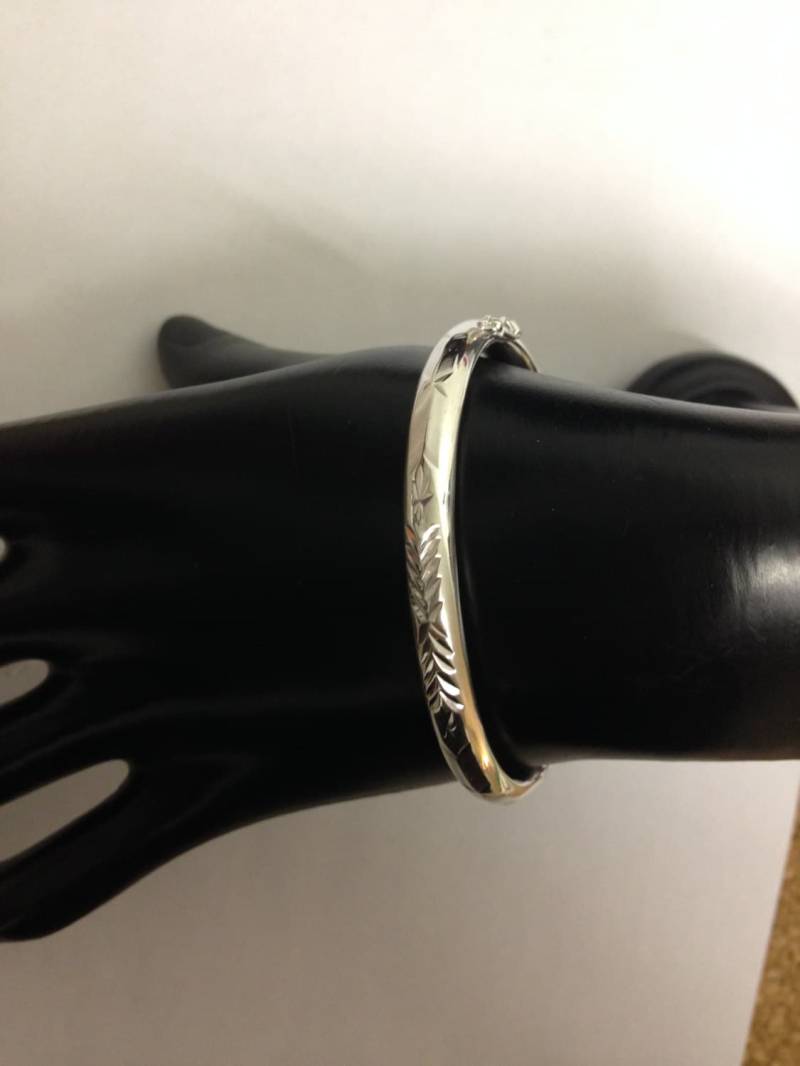 925 Sterling Silber-Manschette | Bc202 von shopthebijoux